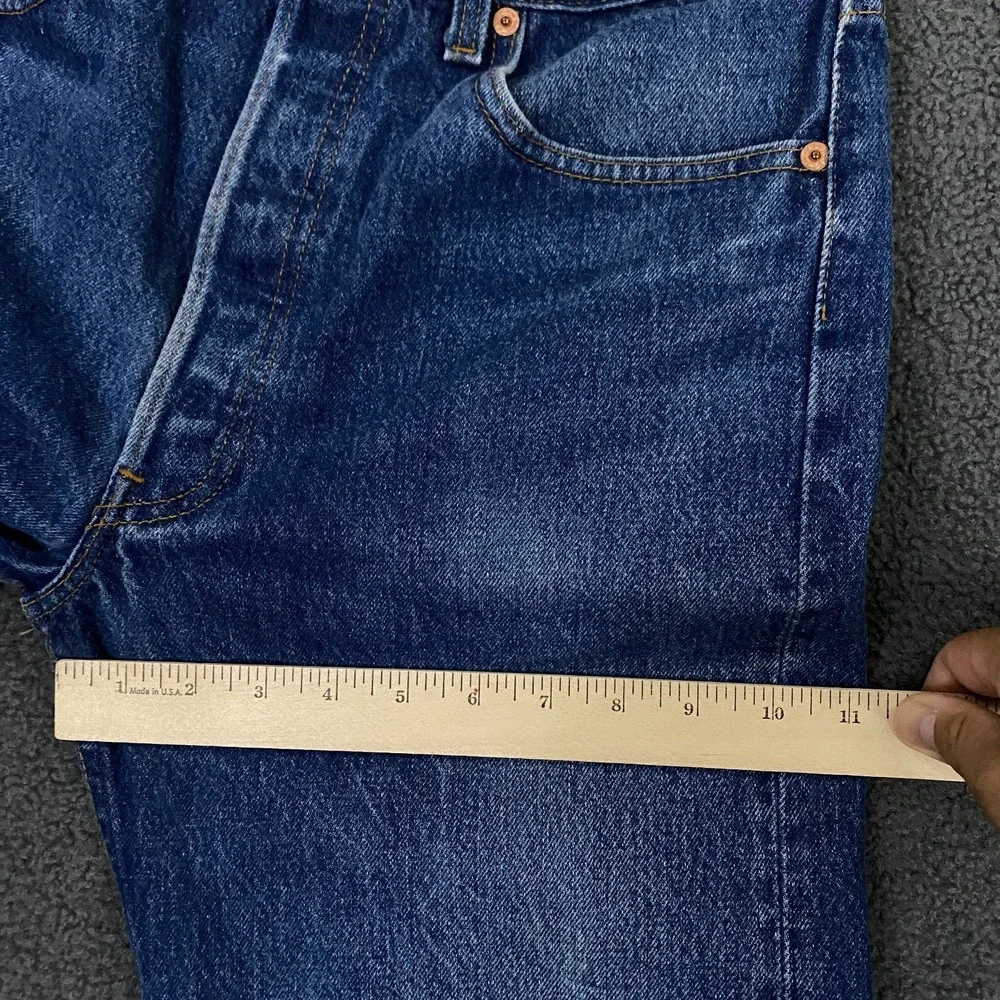 Vintage 80s Levis 501xx Jeans FITS 30x30 Button Fly Medium Wash Blue Made in USA